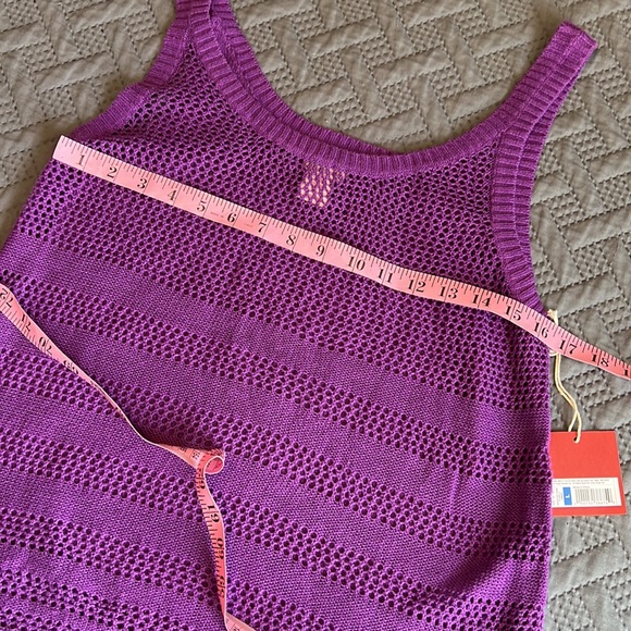 NWT Mossimo Supply Co - Purple Knitted Tank - Large - Picture 5 of 9
